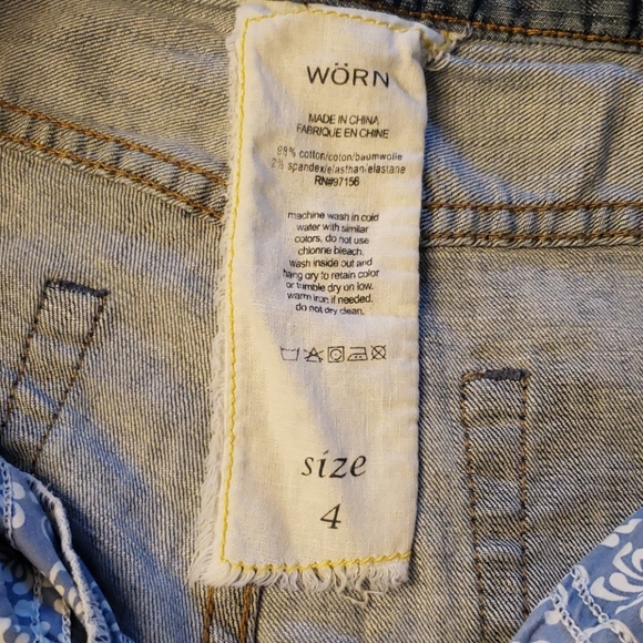 Worn size 4 jeans - Picture 4 of 5